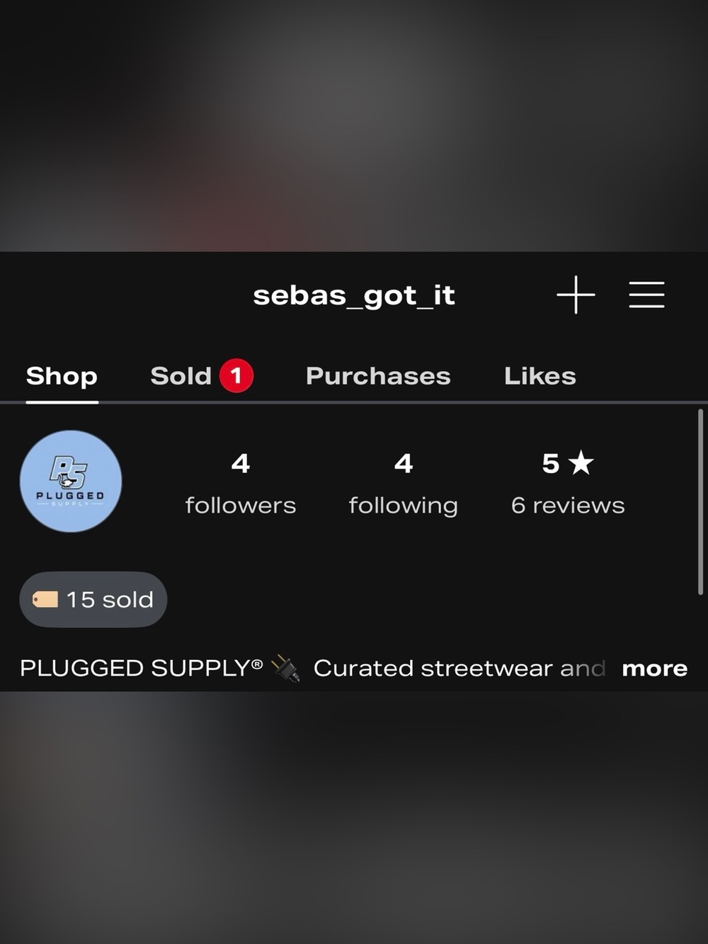 Depop listed item. Better prices lmk with offers please